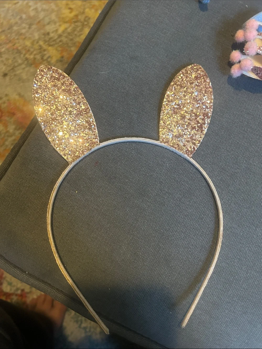 Crewcuts Girls Headband Set with Gold Glitter Accents and Mixed Colors